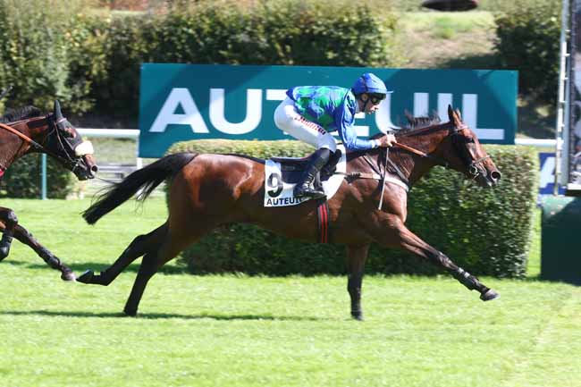 Photo d'arrivée de la course pmu PRIX HENRI GLEIZES à AUTEUIL le Jeudi 18 septembre 2025