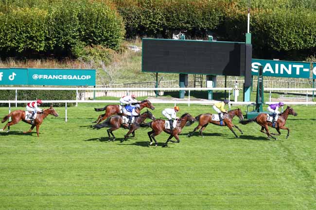 Photo d'arrivée de la course pmu PRIX BEND'OR à SAINT CLOUD le Vendredi 19 septembre 2025