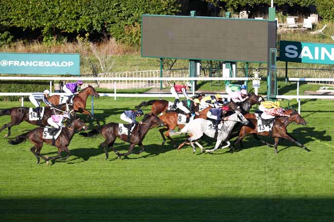 Photo d'arrivée de la course pmu PRIX DE L'AVENUE MARENGO à SAINT CLOUD le Vendredi 19 septembre 2025