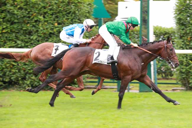 Photo d'arrivée de la course pmu PRIX ECLIPSE - FONDS EUROPEEN DE L'ELEVAGE à CHANTILLY le Samedi 20 septembre 2025
