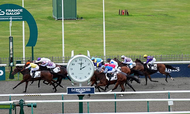 Arrivée quinté pmu PRIX DE LA CHAMBRE DU DUC à CHANTILLY