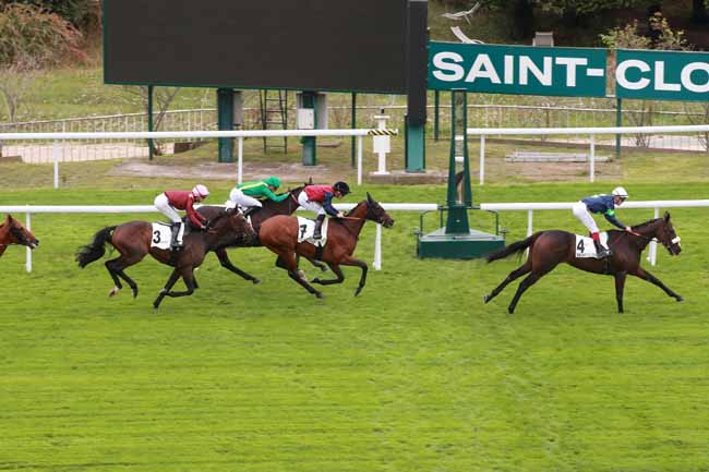 Photo d'arrivée de la course pmu PRIX BILL WILLIAMSON à SAINT CLOUD le Vendredi 26 septembre 2025