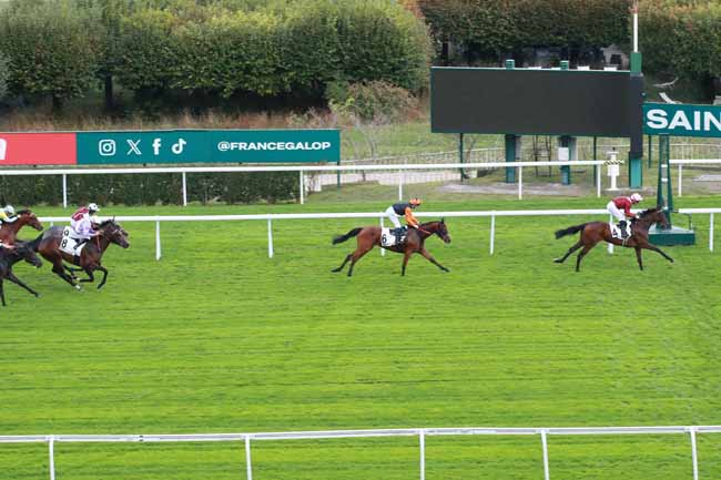 Photo d'arrivée de la course pmu PRIX THEBAIS à SAINT CLOUD le Vendredi 26 septembre 2025
