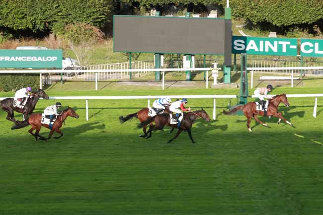 Photo d'arrivée de la course pmu PRIX JOUVENCE à SAINT CLOUD le Vendredi 26 septembre 2025