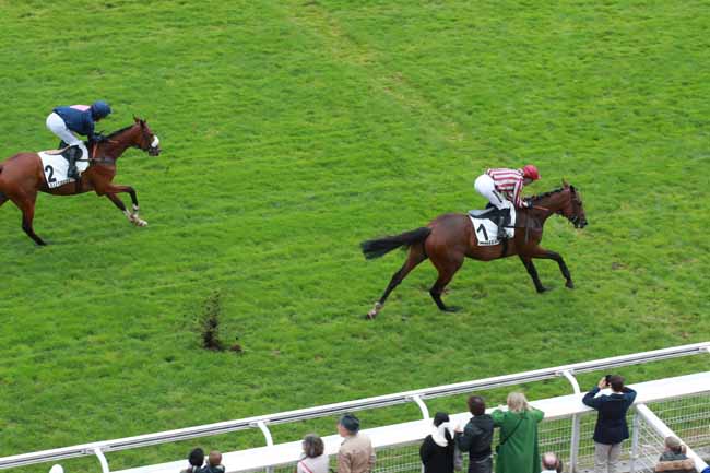 Photo d'arrivée de la course pmu PRIX DE MAISONS-LAFFITTE à AUTEUIL le Samedi 27 septembre 2025