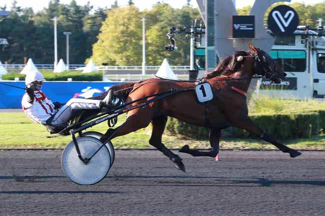 Photo d'arrivée de la course pmu PRIX DE GUINGAMP à PARIS-VINCENNES le Mardi 30 septembre 2025