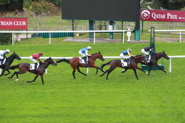 Photo d'arrivée de la course pmu PRIX DE CONDE JOCKEY CLUB DE TURQUIE à SAINT CLOUD le Vendredi 3 octobre 2025