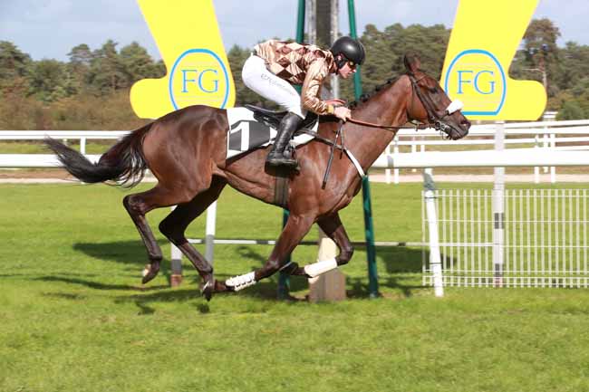 Photo d'arrivée de la course pmu PRIX DU MONT USSY à FONTAINEBLEAU le Samedi 4 octobre 2025