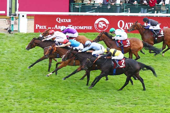 Photo d'arrivée de la course pmu PRIX DE L'OPERA LONGINES à LONGCHAMP le Dimanche 5 octobre 2025