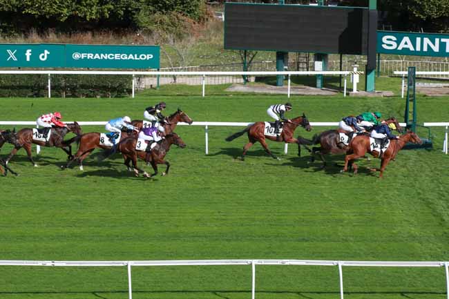 Photo d'arrivée de la course pmu PRIX TENEBREUSE à SAINT CLOUD le Jeudi 9 octobre 2025