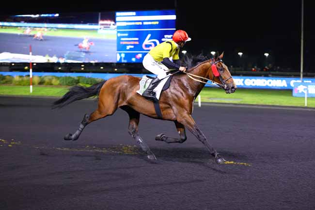Photo d'arrivée de la course pmu PRIX GORDONIA à PARIS-VINCENNES le Vendredi 10 octobre 2025