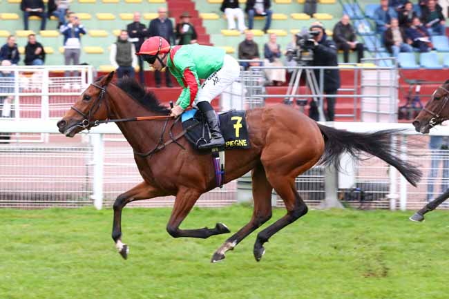 Photo d'arrivée de la course pmu PRIX CHARLES LAFFITTE à COMPIEGNE le Vendredi 10 octobre 2025