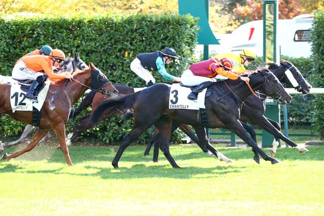Arrivée quinté pmu PRIX DE LA VIERGE DE LORETTE à CHANTILLY