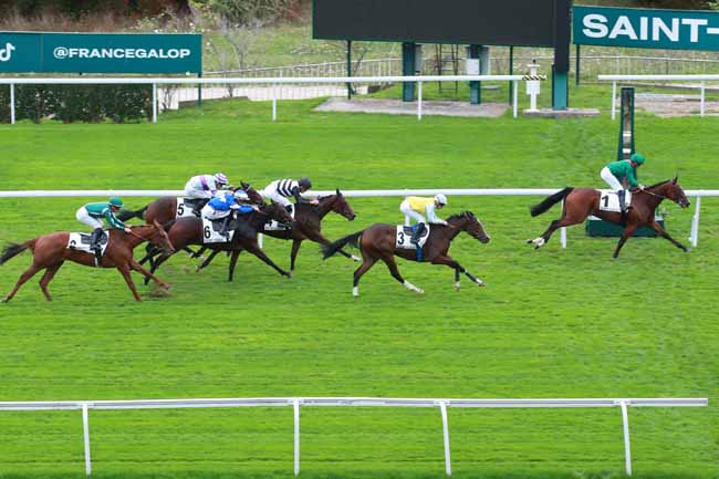 Photo d'arrivée de la course pmu PRIX BARQUETTE à SAINT CLOUD le Jeudi 16 octobre 2025