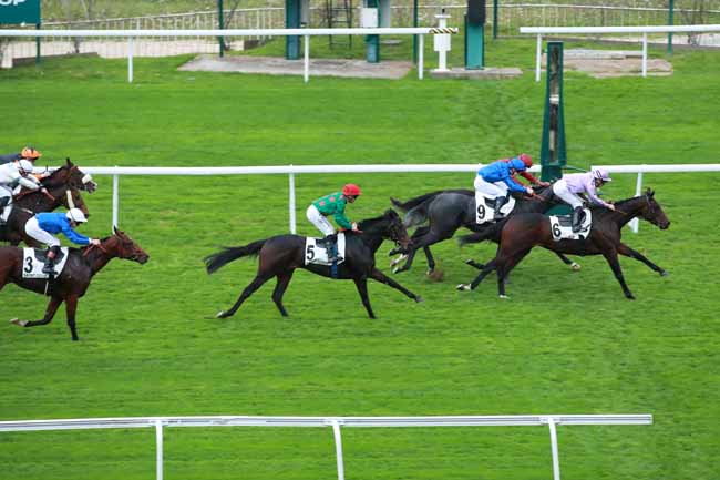 Photo d'arrivée de la course pmu PRIX AMONITA à SAINT CLOUD le Jeudi 16 octobre 2025