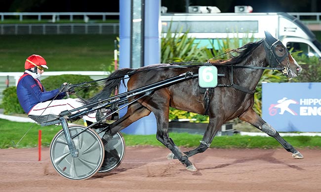 Photo d'arrivée de la course pmu PRIX DE RIBEMONT à ENGHIEN le Jeudi 16 octobre 2025