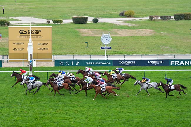 Arrivée quinté pmu PRIX RIEUSSEC à LONGCHAMP