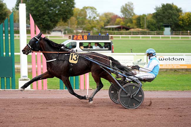 Photo d'arrivée de la course pmu PRIX DE L'HIPPODROME D'AGEN-LE PASSAGE à BEAUMONT DE LOMAGNE le Mercredi 22 octobre 2025
