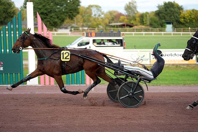Photo d'arrivée de la course pmu GRAND PRIX DYNAVENA à BEAUMONT DE LOMAGNE le Mercredi 22 octobre 2025