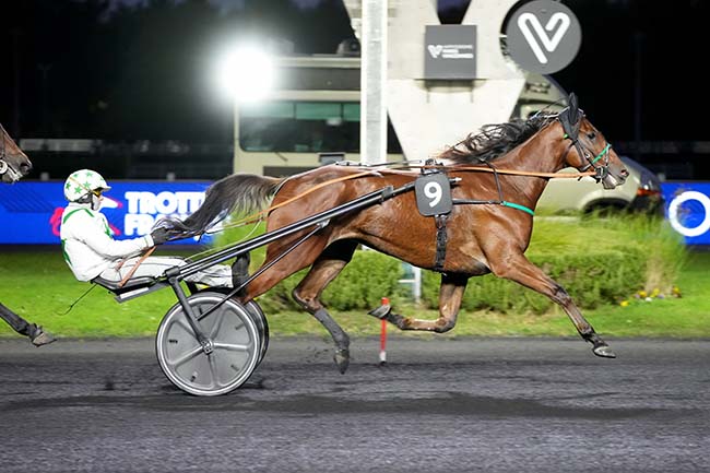 Photo d'arrivée de la course pmu PRIX PIERRE VAN TROYEN à PARIS-VINCENNES le Vendredi 24 octobre 2025