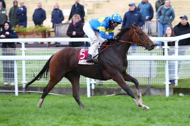Photo d'arrivée de la course pmu PRIX CABOURG JET (PRIX DU LIEU GAMARD) à CLAIREFONTAINE le Vendredi 24 octobre 2025