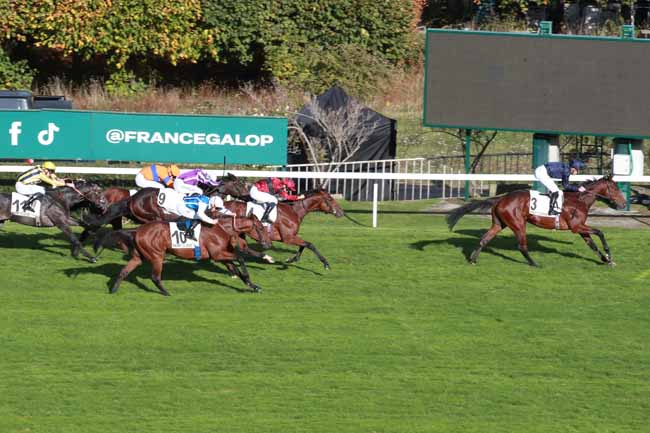 Photo d'arrivée de la course pmu CRITERIUM DE SAINT-CLOUD à SAINT CLOUD le Dimanche 26 octobre 2025