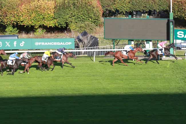 Arrivée quinté pmu PRIX DE L'ELEVAGE à SAINT CLOUD