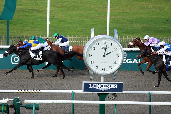 Arrivée quinté pmu PRIX DE LA CHAMBRE DE MONSIEUR LE PRINCE à CHANTILLY