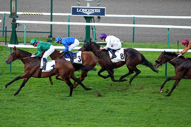 Photo d'arrivée de la course pmu GRAND PRIX DU NORD à CHANTILLY le Lundi 27 octobre 2025