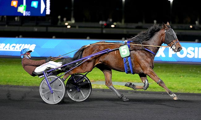 Photo d'arrivée de la course pmu PRIX POSIDONIUS à PARIS-VINCENNES le Mardi 28 octobre 2025