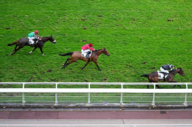 Photo d'arrivée de la course pmu PRIX CAP à AUTEUIL le Mercredi 29 octobre 2025