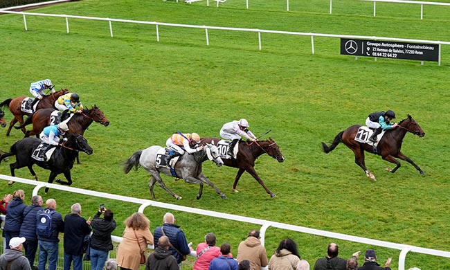 Arrivée quinté pmu PRIX ROLAND FOUGEDOIRE à FONTAINEBLEAU
