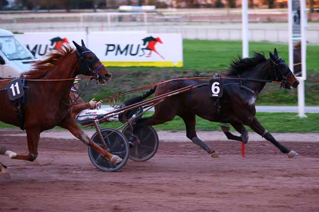 Photo d'arrivée de la course pmu PRIX RCA LA RADIO à NANTES le Mercredi 5 novembre 2025