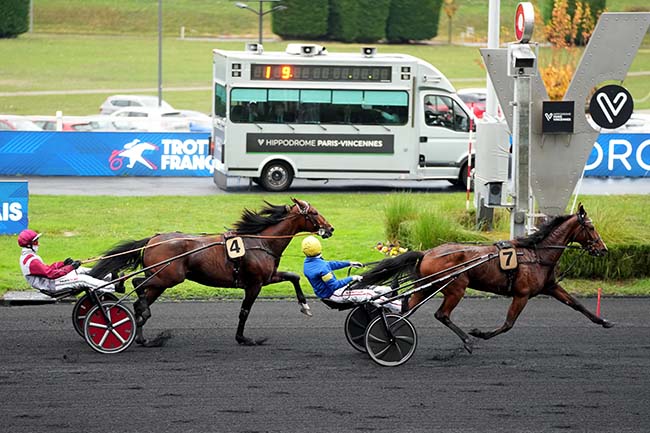 Arrivée quinté pmu PRIX MARCEL LAURENT à PARIS-VINCENNES