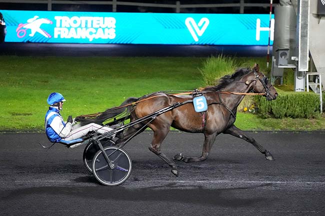 Photo d'arrivée de la course pmu PRIX D'HARFLEUR à PARIS-VINCENNES le Jeudi 6 novembre 2025