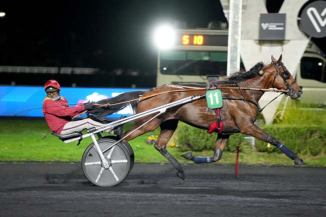 Photo d'arrivée de la course pmu PRIX PERSEPHONE à PARIS-VINCENNES le Vendredi 7 novembre 2025