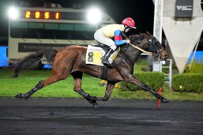 Photo d'arrivée de la course pmu PRIX HILDA à PARIS-VINCENNES le Vendredi 7 novembre 2025