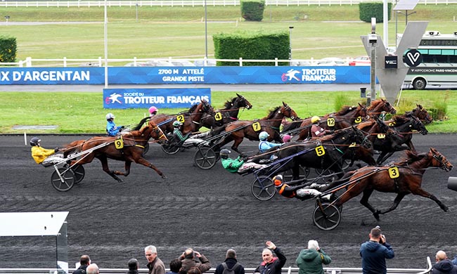 Arrivée quinté pmu PRIX D'ARGENTAN à PARIS-VINCENNES