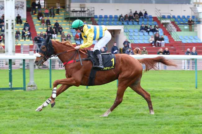 Photo d'arrivée de la course pmu PRIX ASTON BLOUNT à COMPIEGNE le Mardi 11 novembre 2025