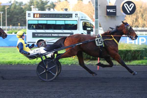 Photo d'arrivée de la course pmu PRIX WERINGIA à PARIS-VINCENNES le Mardi 18 novembre 2025