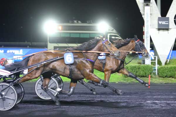 Photo d'arrivée de la course pmu PRIX KLIO à PARIS-VINCENNES le Mardi 18 novembre 2025