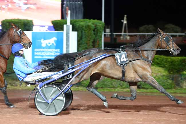 Photo d'arrivée de la course pmu PRIX CAFE DU COMMERCE - FORGES-LES-EAUX à MAUQUENCHY le Mercredi 19 novembre 2025