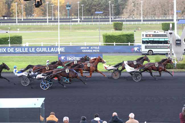Arrivée quinté pmu PRIX DE SILLE-LE-GUILLAUME à PARIS-VINCENNES