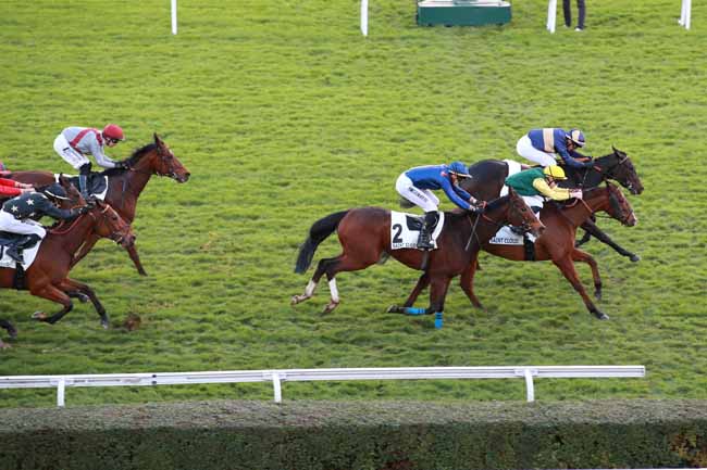 Photo d'arrivée de la course pmu PRIX DES FALAISES DE JOBOURG à SAINT CLOUD le Jeudi 20 novembre 2025