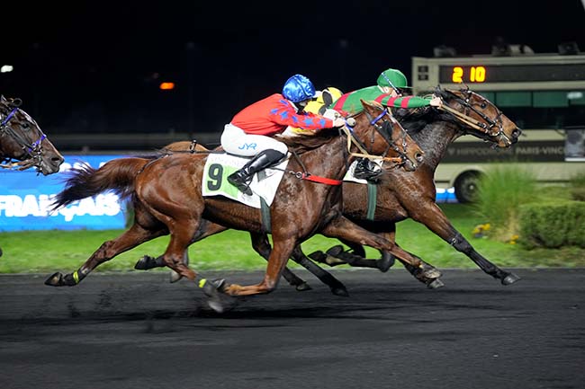 Photo d'arrivée de la course pmu PRIX LEONA à PARIS-VINCENNES le Vendredi 21 novembre 2025
