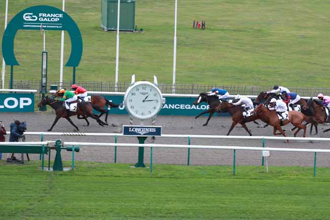 Photo d'arrivée de la course pmu PRIX DE LA PETITE SINGERIE à CHANTILLY le Vendredi 21 novembre 2025