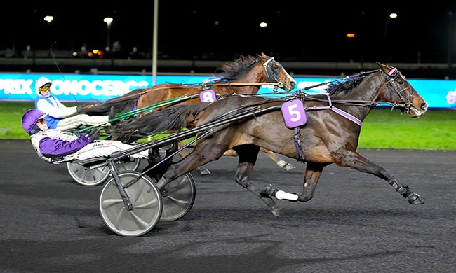 Photo d'arrivée de la course pmu PRIX MONOCEROS à PARIS-VINCENNES le Mardi 25 novembre 2025