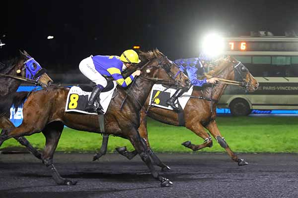 Photo d'arrivée de la course pmu PRIX GIENAH à PARIS-VINCENNES le Vendredi 28 novembre 2025