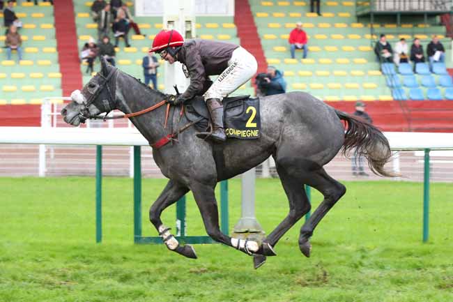 Photo d'arrivée de la course pmu PRIX ROGER SAINT à COMPIEGNE le Vendredi 28 novembre 2025