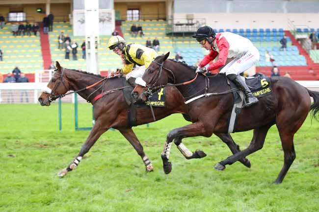 Photo d'arrivée de la course pmu PRIX DE CRAON à COMPIEGNE le Vendredi 28 novembre 2025